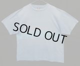 90'S PATAGONIA 黒タグ 両面プリント 半袖 Tシャツ フェードブルー USA製 (VINTAGE)