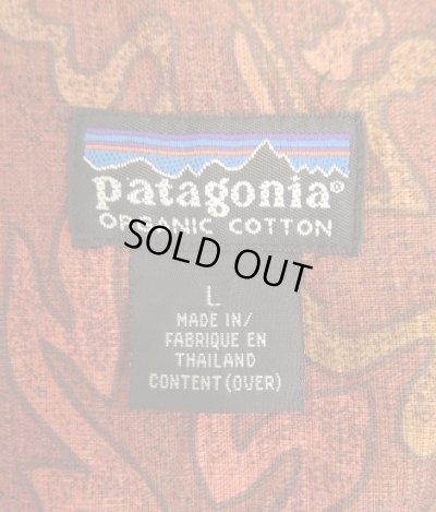 画像2: 01'S PATAGONIA コットン 半袖 オープンカラーシャツ 総柄 (VINTAGE)
