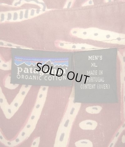 画像2: 90'S PATAGONIA コットン 半袖シャツ 総柄 (VINTAGE)