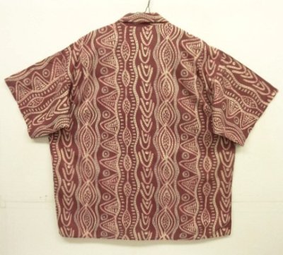 画像3: 90'S PATAGONIA コットン 半袖シャツ 総柄 (VINTAGE)