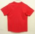 画像4: 80'S LL Bean "筆記体ロゴ" シングルステッチ 半袖 Tシャツ レッド USA製 (VINTAGE) (4)