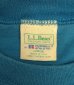 画像2: 90'S LL Bean x RUSSELL ATHLETIC ポケット付き 長袖 Tシャツ ブルー USA製 (VINTAGE) (2)