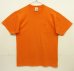 画像1: 90'S LL Bean x RUSSELL ATHLETIC ポケット付き 半袖 Tシャツ オレンジ USA製 (VINTAGE) (1)