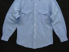 他の写真3: 80'S LL Bean インド綿 長袖 シャツ ブルー インド製 (VINTAGE)
