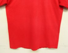 他の写真3: 80'S LL Bean "筆記体ロゴ" シングルステッチ 半袖 Tシャツ レッド USA製 (VINTAGE)