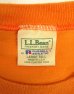画像2: 90'S LL Bean x RUSSELL ATHLETIC ポケット付き 半袖 Tシャツ オレンジ USA製 (VINTAGE) (2)