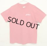 80'S LL Bean "筆記体ロゴ" シングルステッチ 半袖 Tシャツ レッド USA製 (VINTAGE)