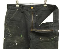 他の写真1: CARHARTT ダブルニー ダック ペインターパンツ ブラック W34L30 メキシコ製 (VINTAGE)