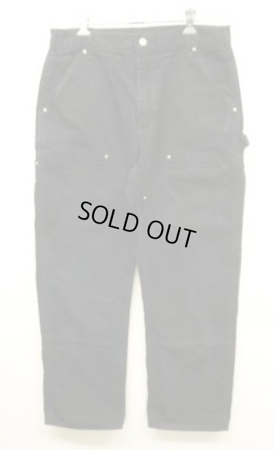 画像1: CARHARTT ダブルニー ダック ペインターパンツ ブラック W33L30 USA製 (VINTAGE)