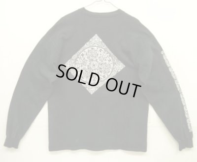 画像5: 90'S FASHION VICTIM "CELTIC" 袖＆両面プリント 長袖 Tシャツ ブラック USA製 (VINTAGE)