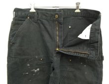 他の写真1: CARHARTT ダブルニー ダック ペインターパンツ ブラック W36L30 メキシコ製 (VINTAGE)