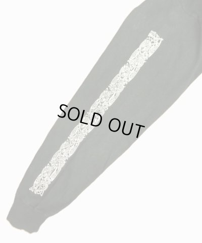 画像4: 90'S FASHION VICTIM "CELTIC" 袖＆両面プリント 長袖 Tシャツ ブラック USA製 (VINTAGE)