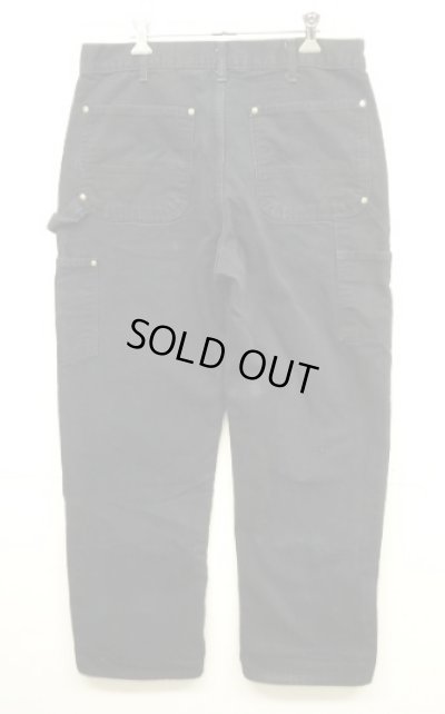 画像4: CARHARTT ダブルニー ダック ペインターパンツ ブラック W33L30 USA製 (VINTAGE)