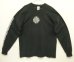 画像1: 90'S FASHION VICTIM "CELTIC" 袖＆両面プリント 長袖 Tシャツ ブラック USA製 (VINTAGE) (1)