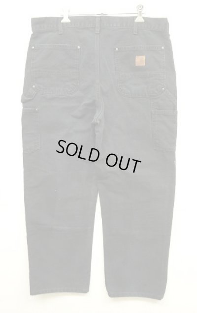 画像3: CARHARTT ダブルニー ダック ペインターパンツ ブラック W36L30 メキシコ製 (VINTAGE)