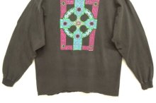 他の写真3: 90'S FASHION VICTIM "COURTNEY DAVIS" 長袖 Tシャツ フェードブラック USA製 (VINTAGE)