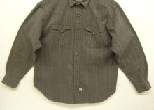 他の写真3: 80'S RALPH LAUREN "白タグ" ブラックシャンブレー ウエスタンシャツ ストライプ (VINTAGE)