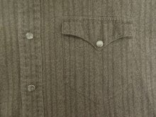 他の写真2: 80'S RALPH LAUREN "白タグ" ブラックシャンブレー ウエスタンシャツ ストライプ (VINTAGE)