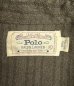 画像2: 80'S RALPH LAUREN "白タグ" ブラックシャンブレー ウエスタンシャツ ストライプ (VINTAGE) (2)