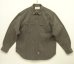 画像1: 80'S RALPH LAUREN "白タグ" ブラックシャンブレー ウエスタンシャツ ストライプ (VINTAGE) (1)