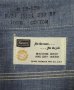 画像2: 60'S SEARS コットン100% 猫目ボタン シャンブレー 長袖 ワークシャツ ブルー USA製 (DEADSTOCK) (2)
