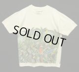 90'S DOWN TO EARTH PRODUCTS 両面プリント 半袖 Tシャツ ホワイト (VINTAGE)