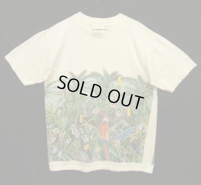 画像1: 90'S DOWN TO EARTH PRODUCTS 両面プリント 半袖 Tシャツ ホワイト (VINTAGE)