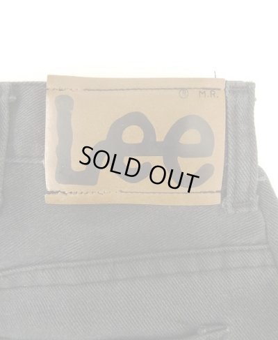 画像6: 70'S Lee 200 ツイル ブーツカット 42TALONジップ ブラック USA製 (VINTAGE)