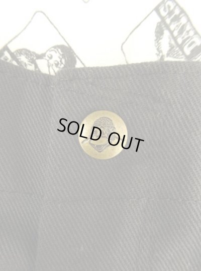 画像3: BEN DAVIS "FRISCO PANTS" トップスナップボタン フリスコパンツ ブラック USA製 (MINT CONDITION)