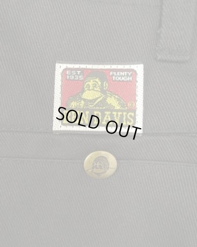 画像6: BEN DAVIS "FRISCO PANTS" トップスナップボタン フリスコパンツ ブラック USA製 (MINT CONDITION)