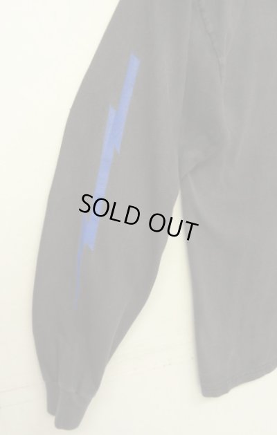 画像5: 90'S AMERICAN THUNDER 両袖＆両面プリント 長袖 Tシャツ ブラック (VINTAGE)