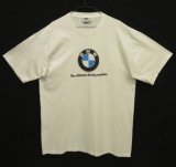 90'S BMW シングルステッチ 半袖 Tシャツ ホワイト USA製 (VINTAGE)
