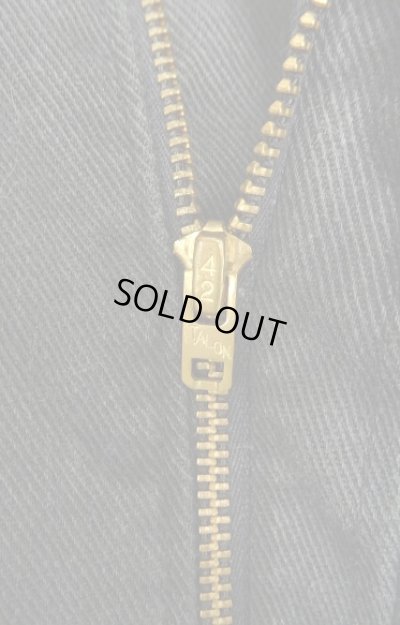 画像3: 70'S Lee 200 ツイル ブーツカット 42TALONジップ ブラック USA製 (VINTAGE)