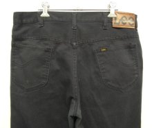 他の写真3: 70'S Lee 200 ツイル ブーツカット 42TALONジップ ブラック USA製 (VINTAGE)