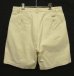 画像4: 90'S RALPH LAUREN "TYLER SHORT" ツープリーツ チノショーツ オフホワイト (VINTAGE) (4)