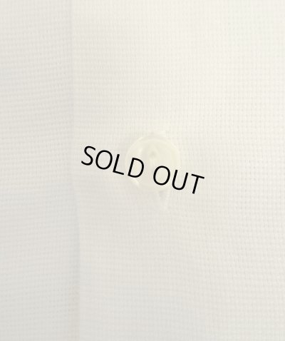 画像3: 90'S RALPH LAUREN "CALDWELL" コットン 裾ロゴ 半袖 オープンカラーシャツ ホワイト (VINTAGE)