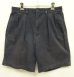 画像1: 90'S RALPH LAUREN "TYLER SHORT" ツープリーツ チノショーツ ネイビー (VINTAGE) (1)