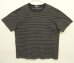 画像1: 90'S RALPH LAUREN シングルステッチ 半袖 Tシャツ ボーダー柄 (VINTAGE) (1)