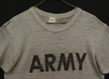 他の写真1: 80'S CHAMPION "ARMY" トリコタグ シングルステッチ 半袖 Tシャツ ヘザーグレー USA製 (VINTAGE)