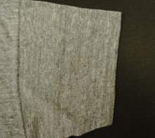 他の写真2: 70〜80'S UNKNOWN "染み込みプリント" シングルステッチ 半袖 Tシャツ ヘザーグレー (VINTAGE)