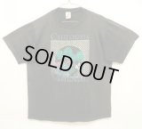 80'S CALIFORNIA シングルステッチ 半袖 Tシャツ フェードブラック USA製 (VINTAGE)