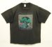 画像1: 80'S CALIFORNIA シングルステッチ 半袖 Tシャツ フェードブラック USA製 (VINTAGE) (1)