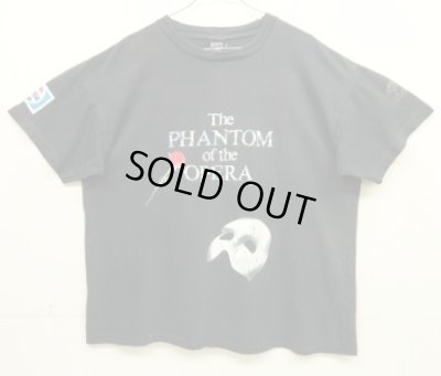 画像1: 90'S THE PHANTOM OF THE OPERA x PEPSI シングルステッチ 半袖 Tシャツ フェードブラック カナダ製 (VINTAGE)