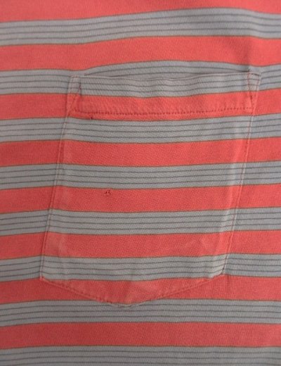 画像3: 90'S GAP 旧タグ ポケット付き 半袖 Tシャツ ボーダー柄 (VINTAGE)
