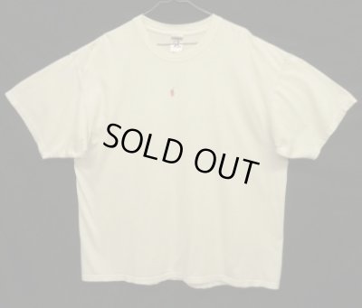 画像3: CHIPOTLE "OPEN WIDE.NO,WIDER" 両面プリント 半袖Tシャツ ホワイト (USED)