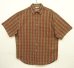 画像1: 90'S THE TERRITORY AHEAD コットン 半袖シャツ チェック柄 (VINTAGE) (1)