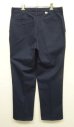 画像1: 80'S DICKIES "INDUSTRIAL WEAR" チビタグ ワークパンツ ネイビー W34 USA製 (VINTAGE) (1)