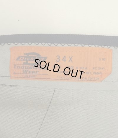 画像4: 80'S DICKIES "INDUSTRIAL WEAR" チビタグ ワークパンツ ネイビー W34 USA製 (VINTAGE)
