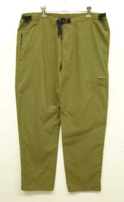 画像1: 03'S PATAGONIA "GI II PANTS" ベルト付き ナイロン クライミングパンツ カーキ (VINTAGE)