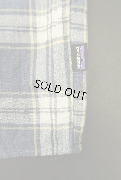 画像3: PATAGONIA オーガニックコットン 半袖 シャツ チェック柄 (USED)